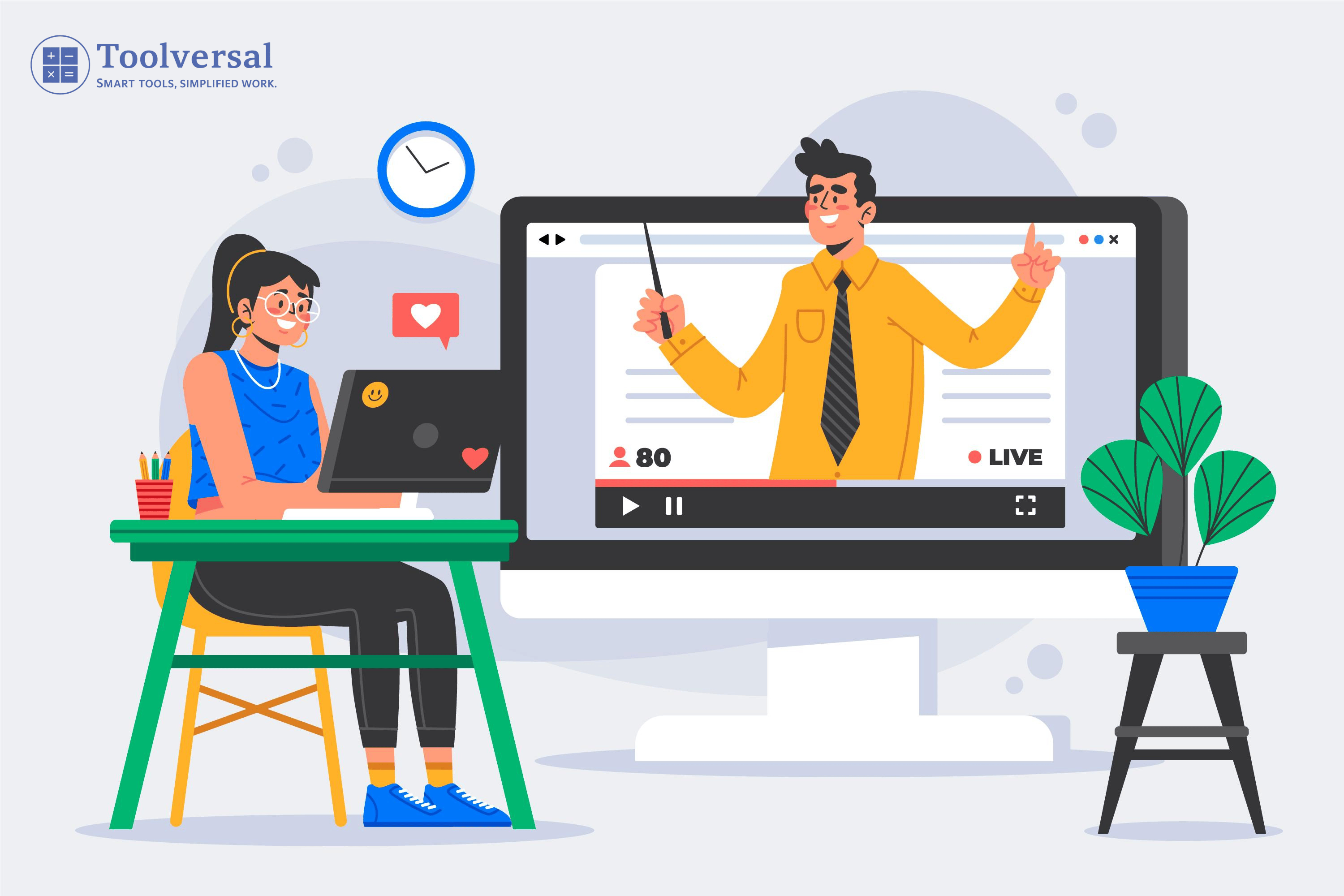 Online Tools Illustration