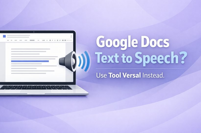 How to Text-to-Speech on Google Docs (And Why It’s Still Not Possible in 2026)