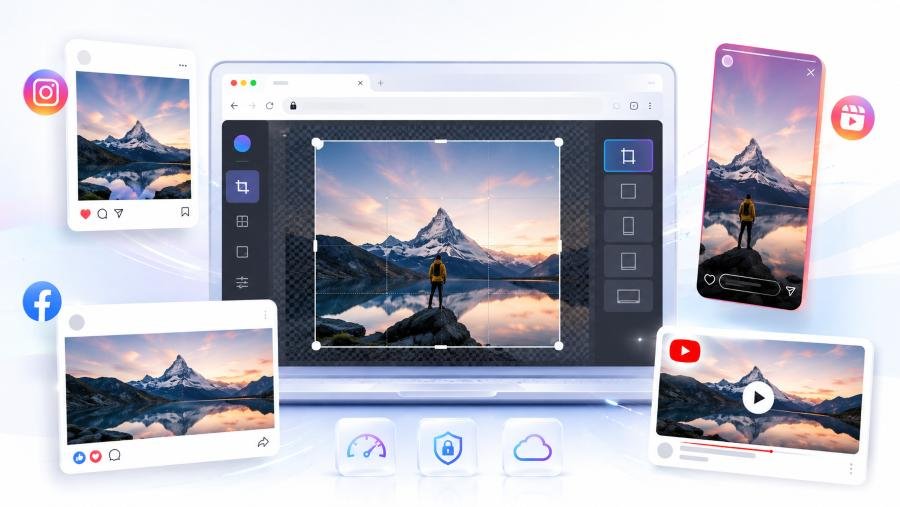 Resize Social Media Images Fast with Toolversal