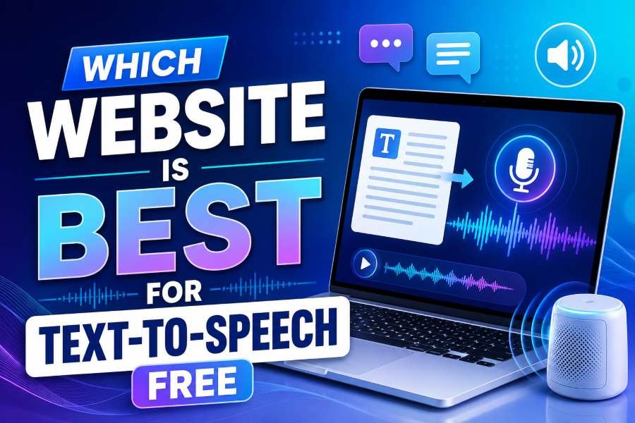 Which Website Is Best for Text-to-Speech Free? (Tested & Ranked for 2026)